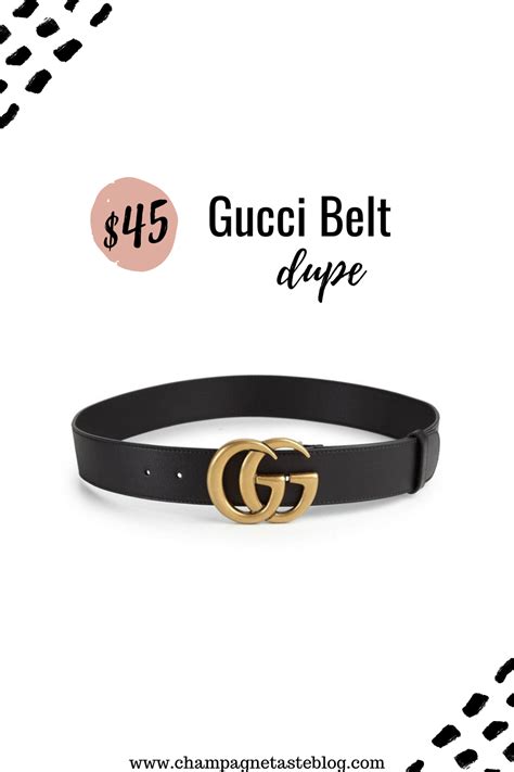 gucci belt dupe 2020|black gucci belt dupe.